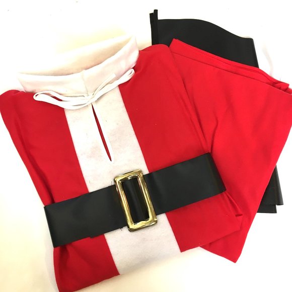 Halco Santa Claus Complete Outfit w/ beard  #4091 NWOT - Picture 3 of 9